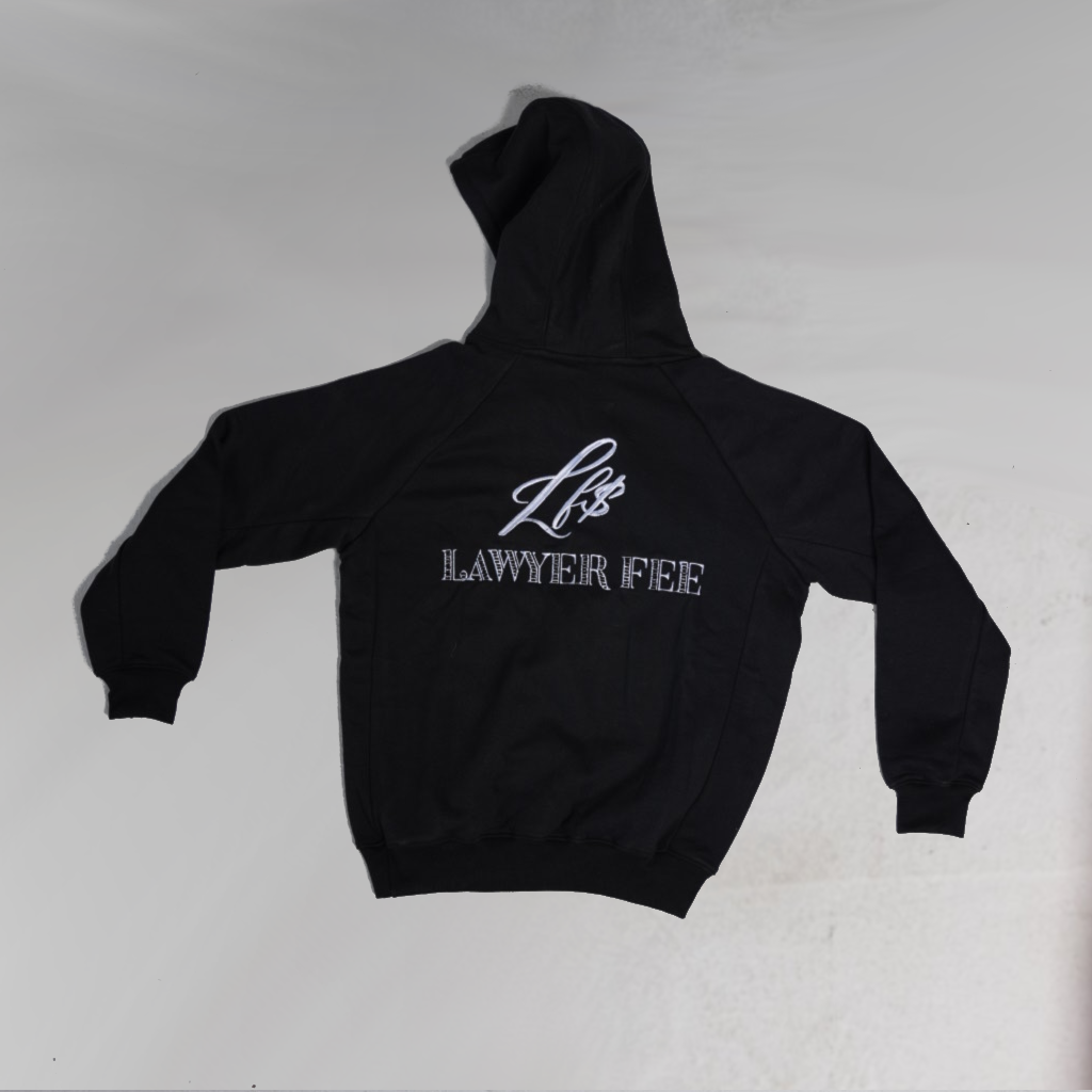 OG Lawyer Fee Black Pullover Hoodie