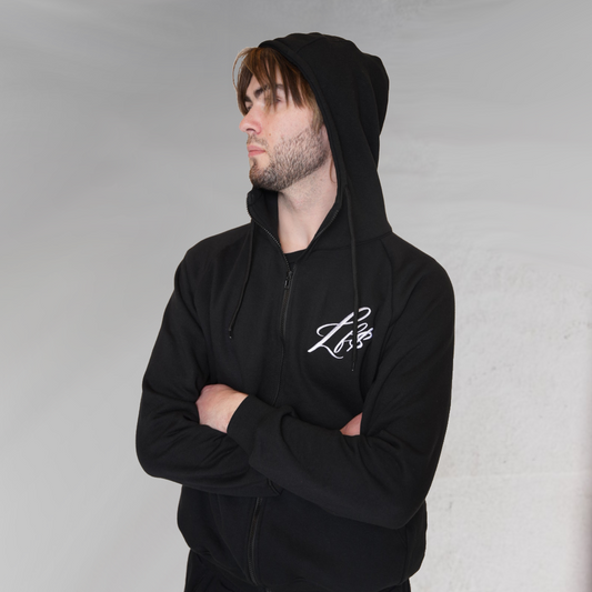 OG Lawyer Fee Black Zip-up Hoodie