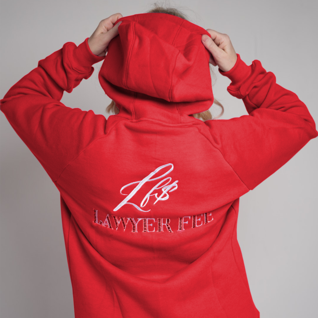 OG Lawyer Fee Red Pullover Hoodie