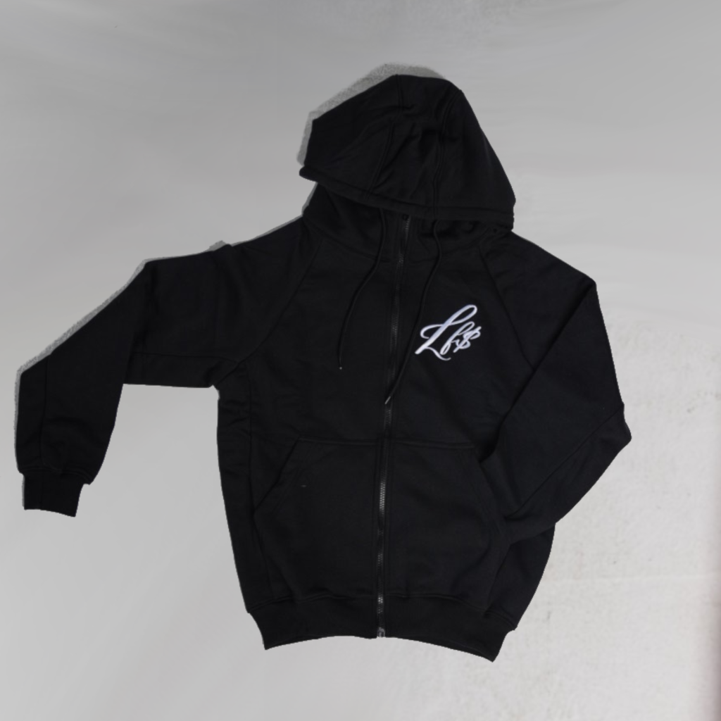 OG Lawyer Fee Black Zip-up Hoodie